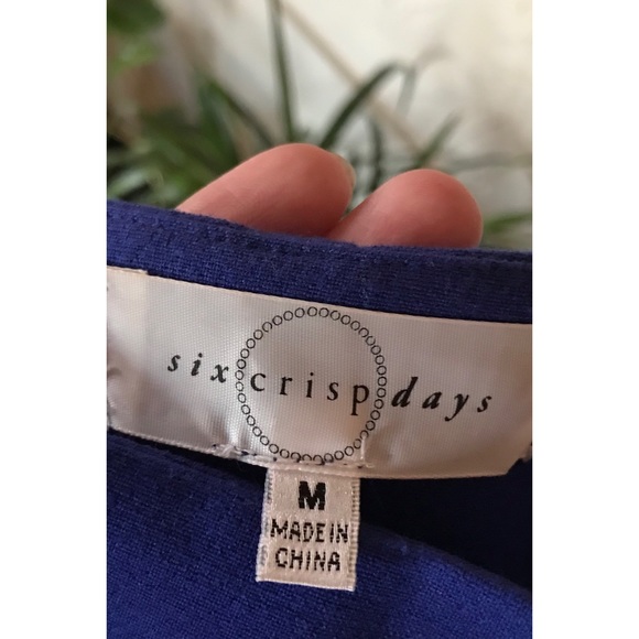 Cobalt Blue Scuba Pencil Skirt Size Medium - Picture 14 of 16